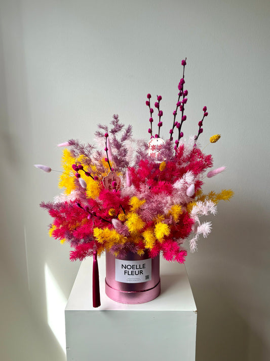 CNY Blooming Treasures Preserved Flower Bloom Box