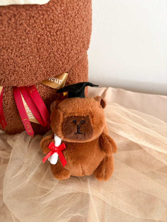 Graduation Capybara Plushie