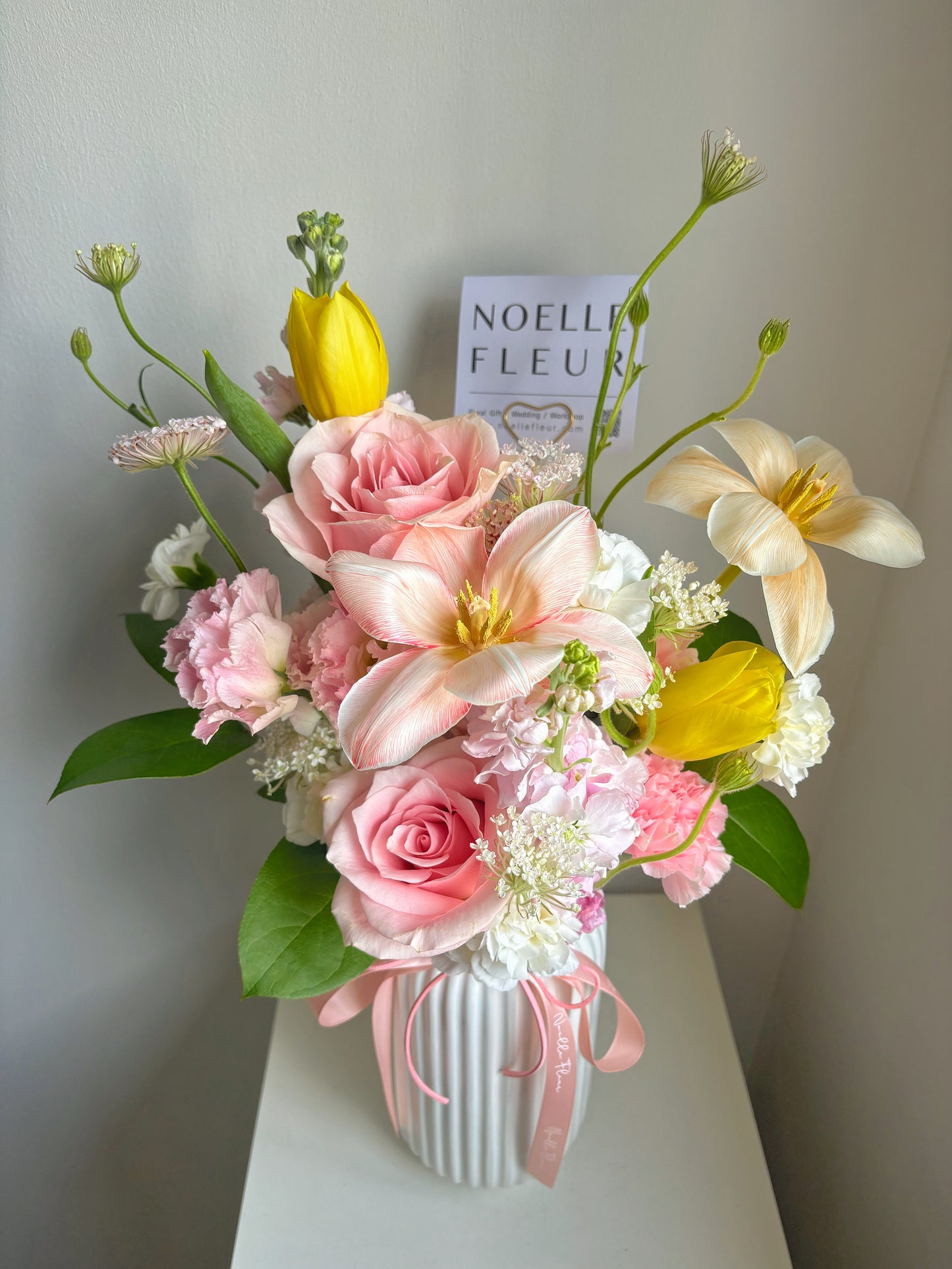 "Blooming Love" Fresh Flower Vase (Mother's Day’25)