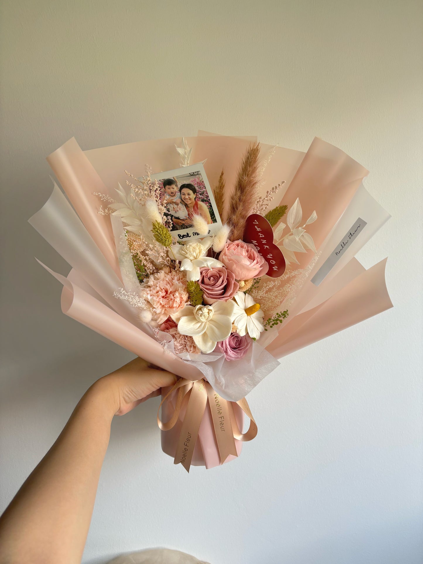 "Timeless Grace" Preserved Flower Bouquet