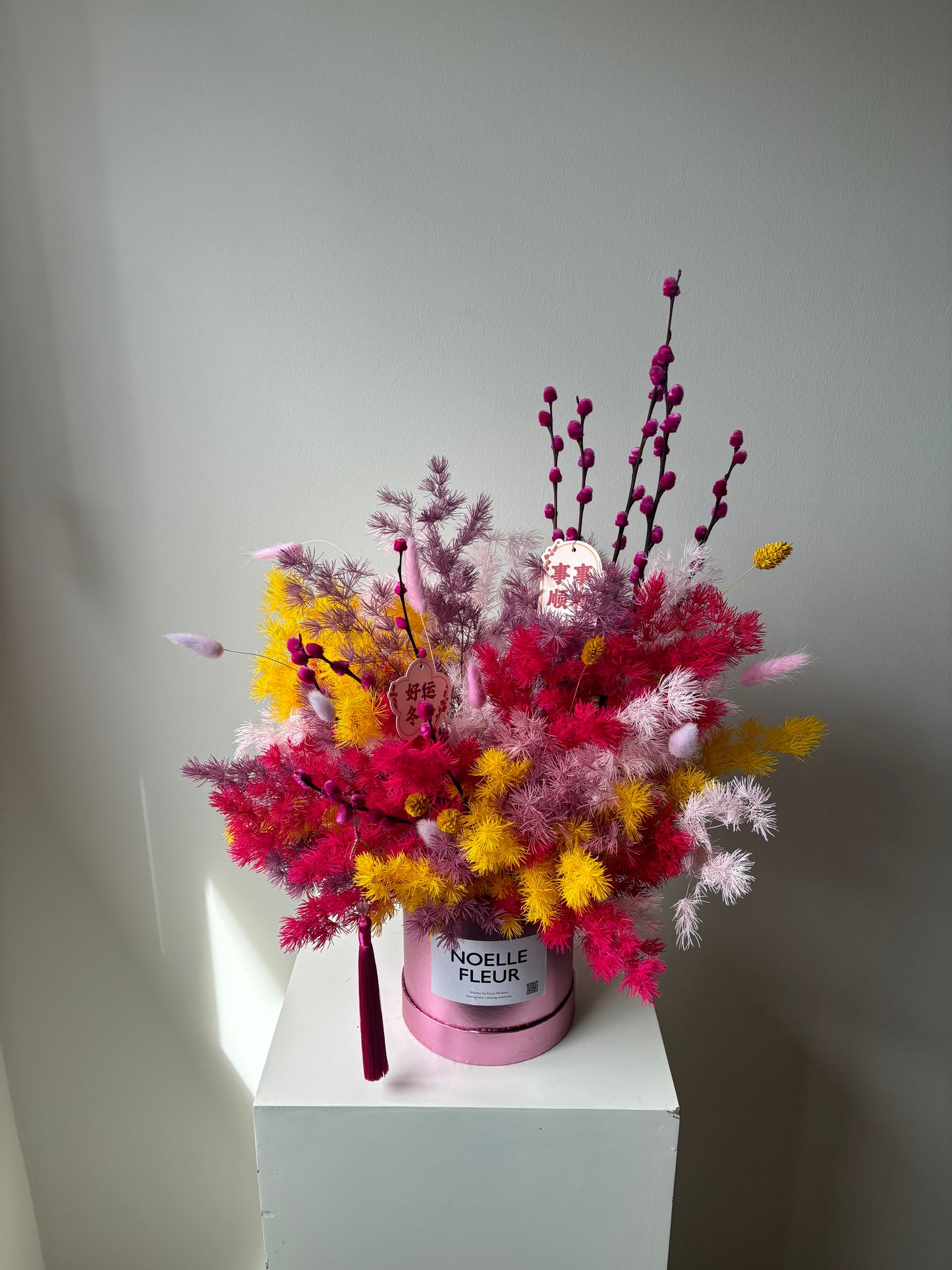 CNY "Blooming Treasures" Preserved Flower Bloom Box