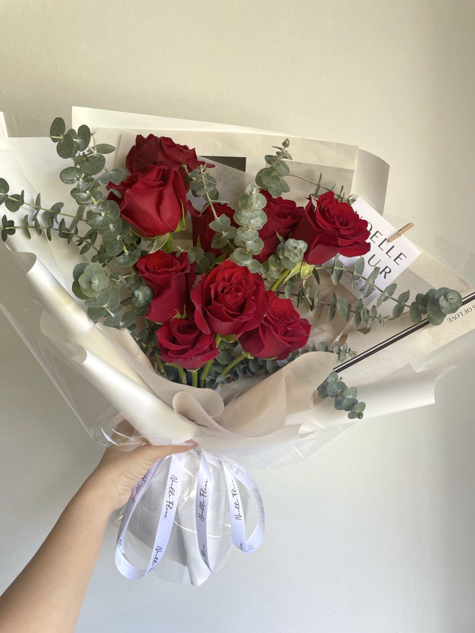 "Merlot Charm" Rose Bouquet