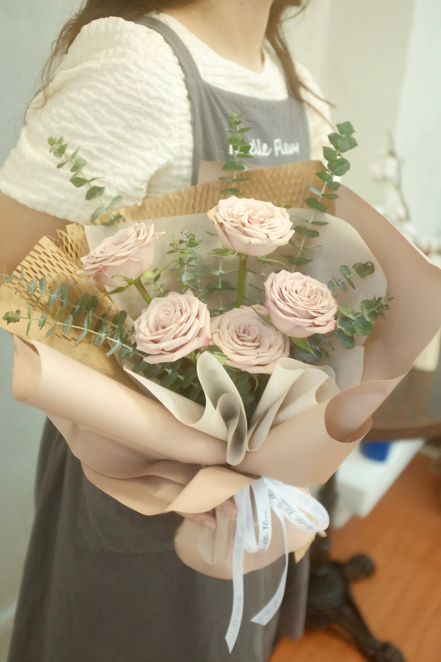 "Cappuccino Love" Rose Bouquet