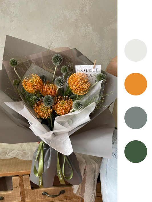 "Prickly Blossom" Fresh Flower Bouquet