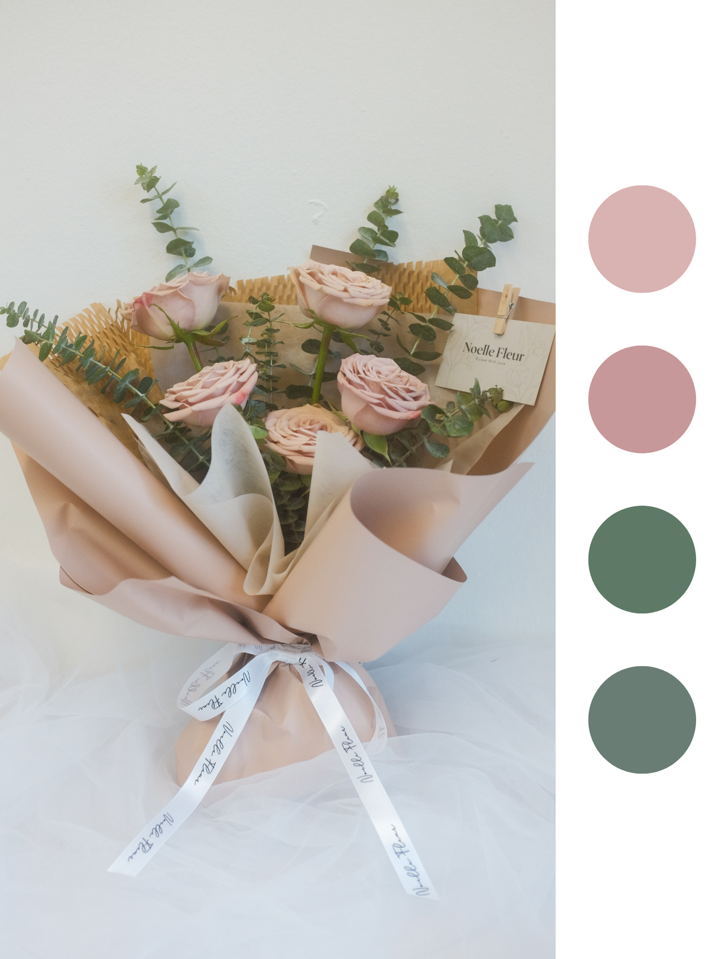 "Cappuccino Love" Rose Bouquet