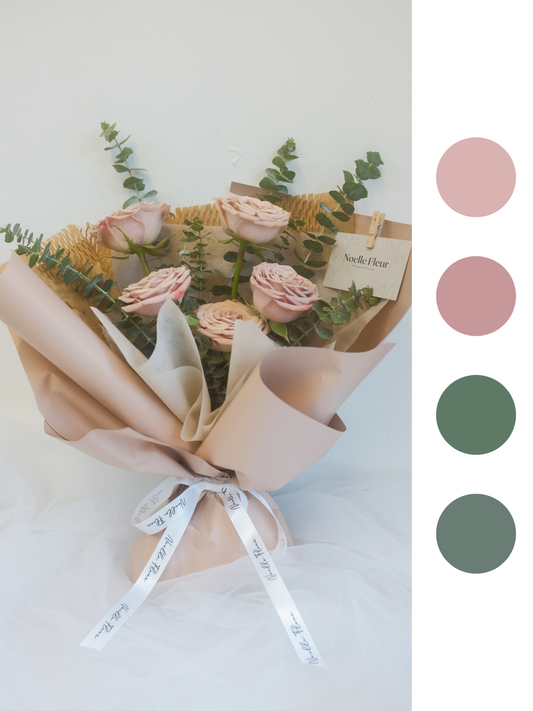 "Cappuccino Love" Rose Bouquet