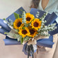 "Sunburst Delight" Sunflower Bouquet