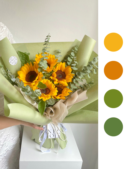"Sunburst Delight" Sunflower Bouquet