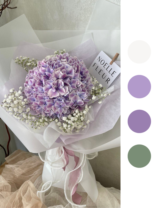 "Secret Garden" Hydrangea Bouquet