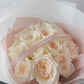 "Ivory Dreamscape" White Lychee Rose Bouquet