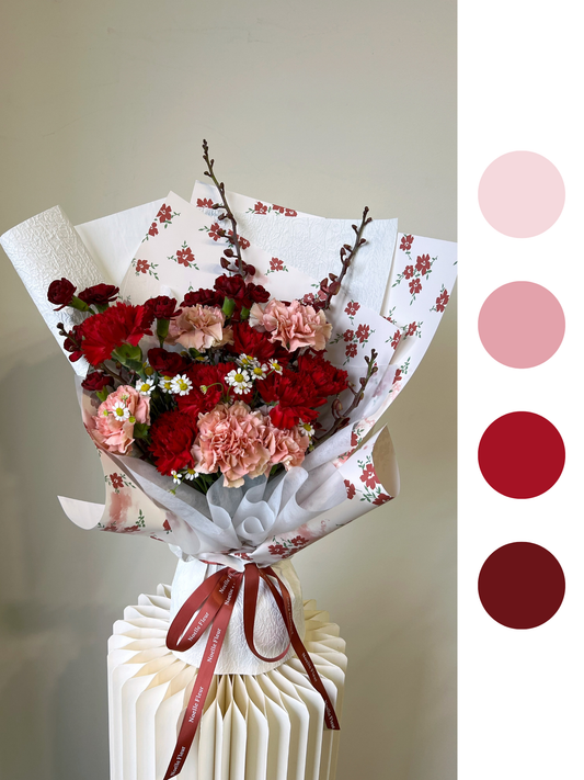 "Soft Devotion" Fresh Flower Bouquet