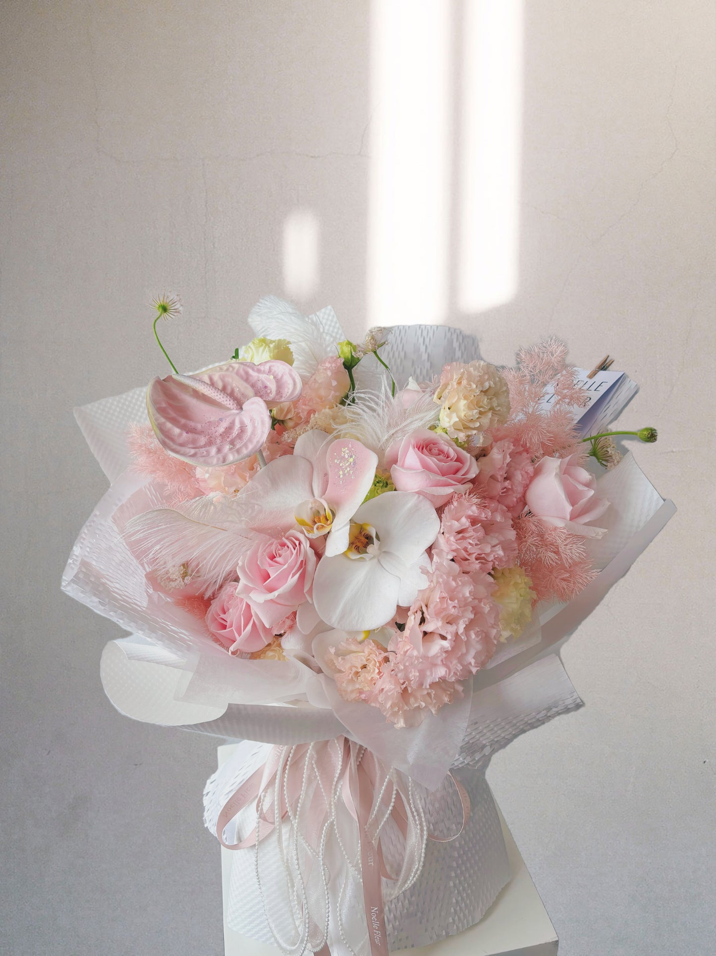 "Pink Champagne" Fresh Flower Bouquet