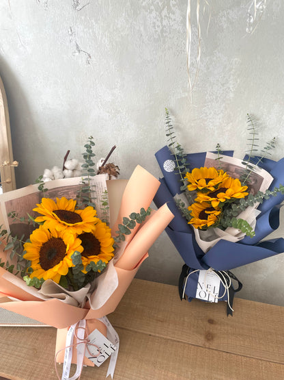"Sunburst Delight" Sunflower Bouquet