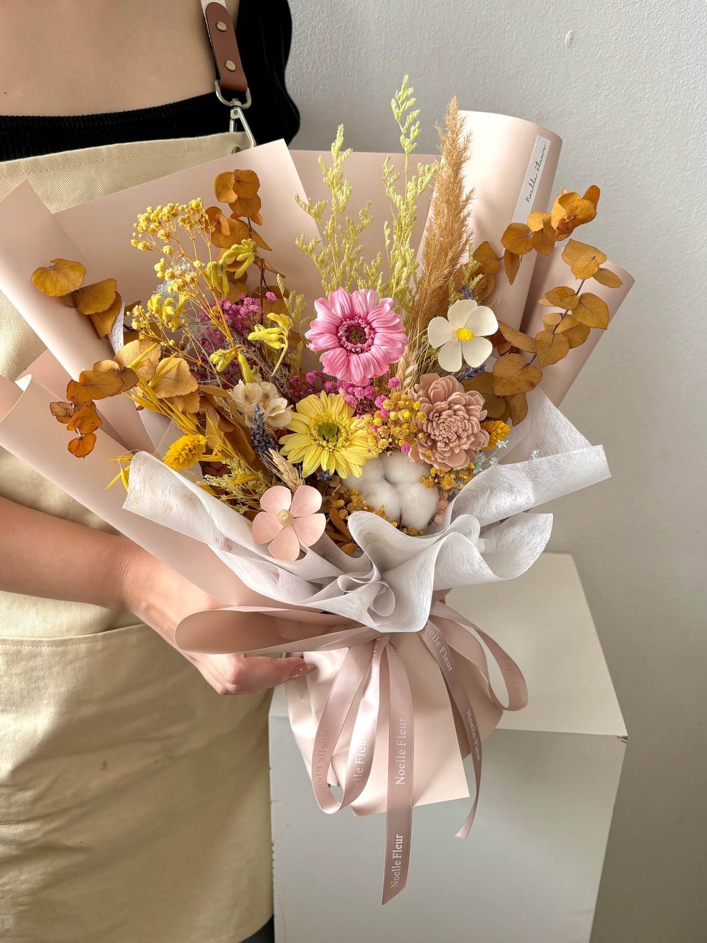 "Radiant Joy" Preserved Flower Bouquet