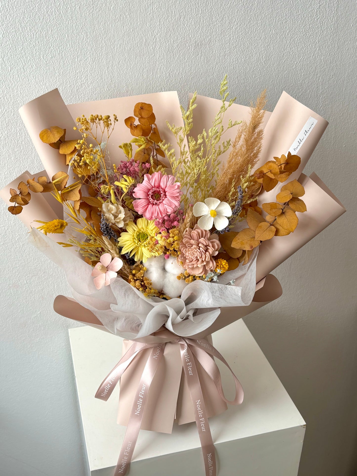 "Radiant Joy" Preserved Flower Bouquet