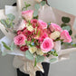 "Rosewater Dreams" Hydrangea Mix Rose Bouquet