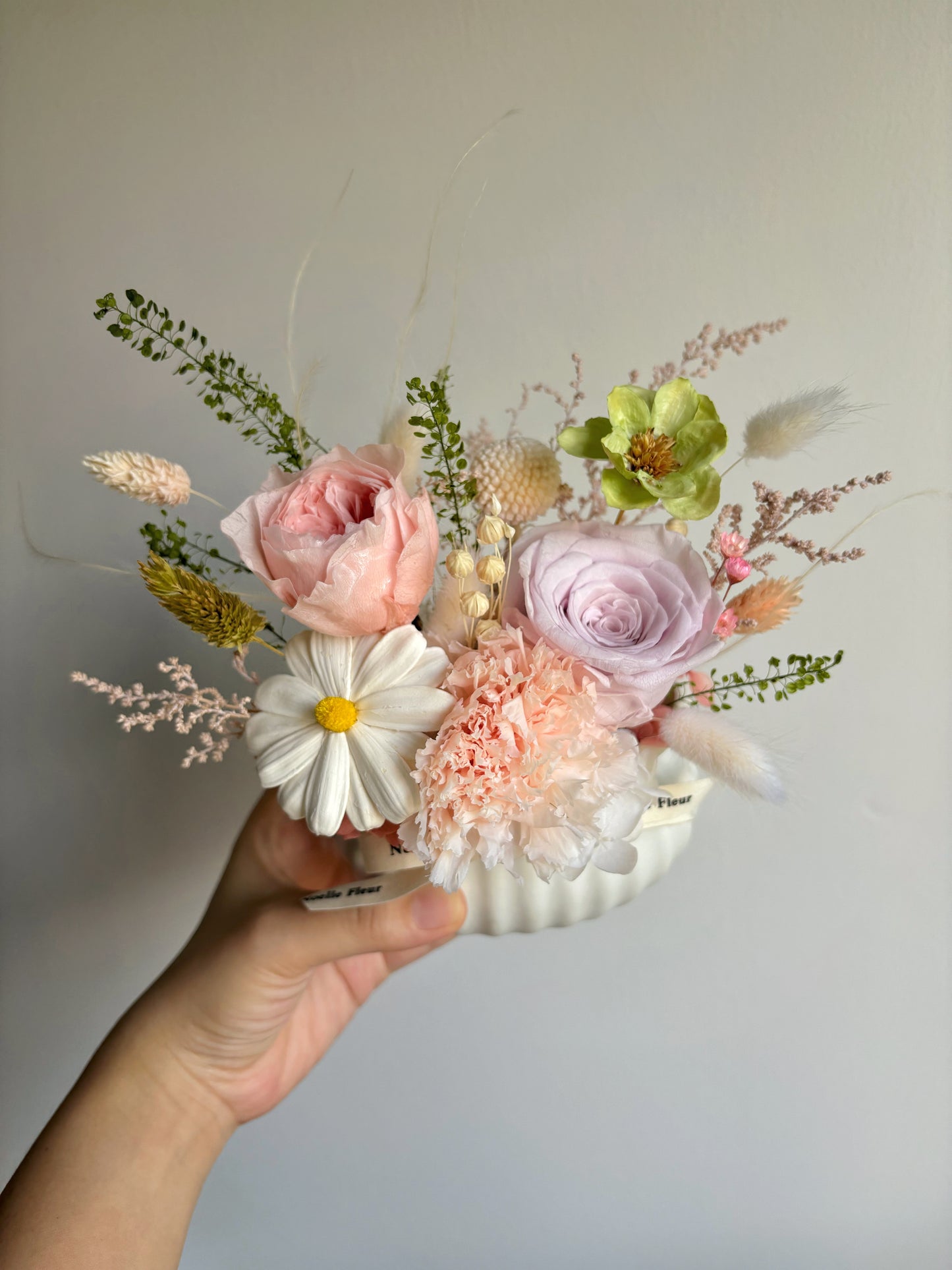 "Eternal Joy" Preserved Flower Vase (Mother's Day’25)