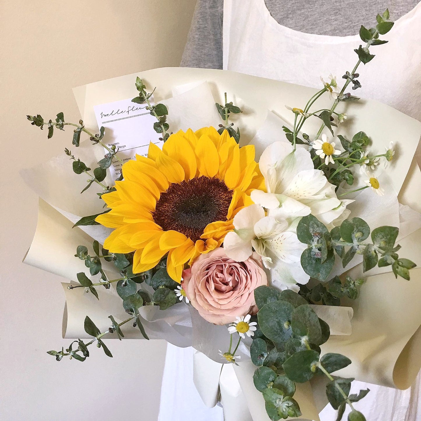 "Sunlit Bloom" Sunflower Bouquet