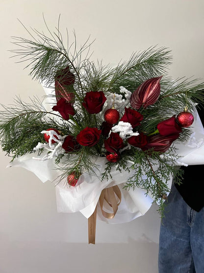 "Merry Whispers" Christmas Bouquet