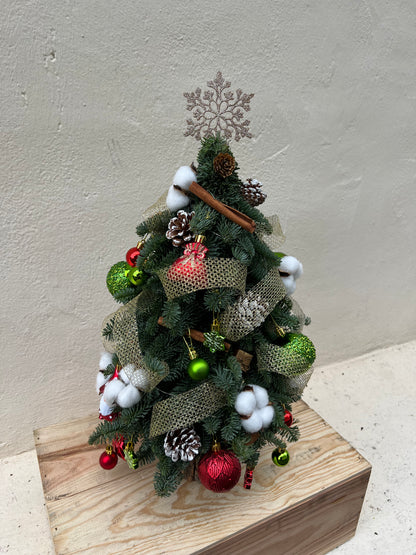 "Starlight - Gleam" Mini Christmas Tree (Fresh Fir)