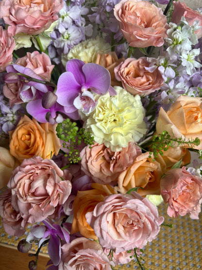 "Pastel Harmony" Fresh Flower Bloom Box