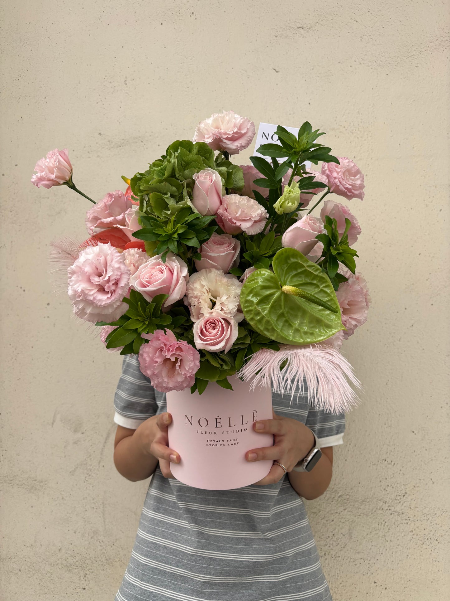 "Blush Serenity" Fresh Flower Bloom Box