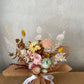 "Rustic Charm" Preserved Flower Vase | Noelle Fleur