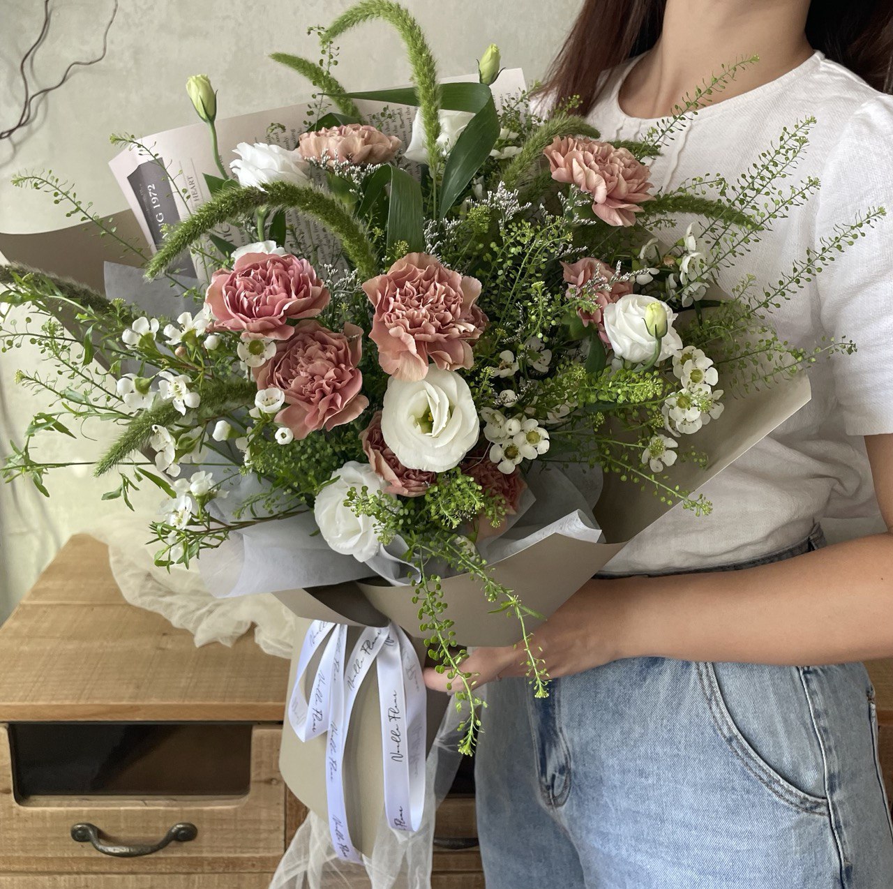 "Retro Garden" Fresh Flower Bouquet |Noelle Fleur