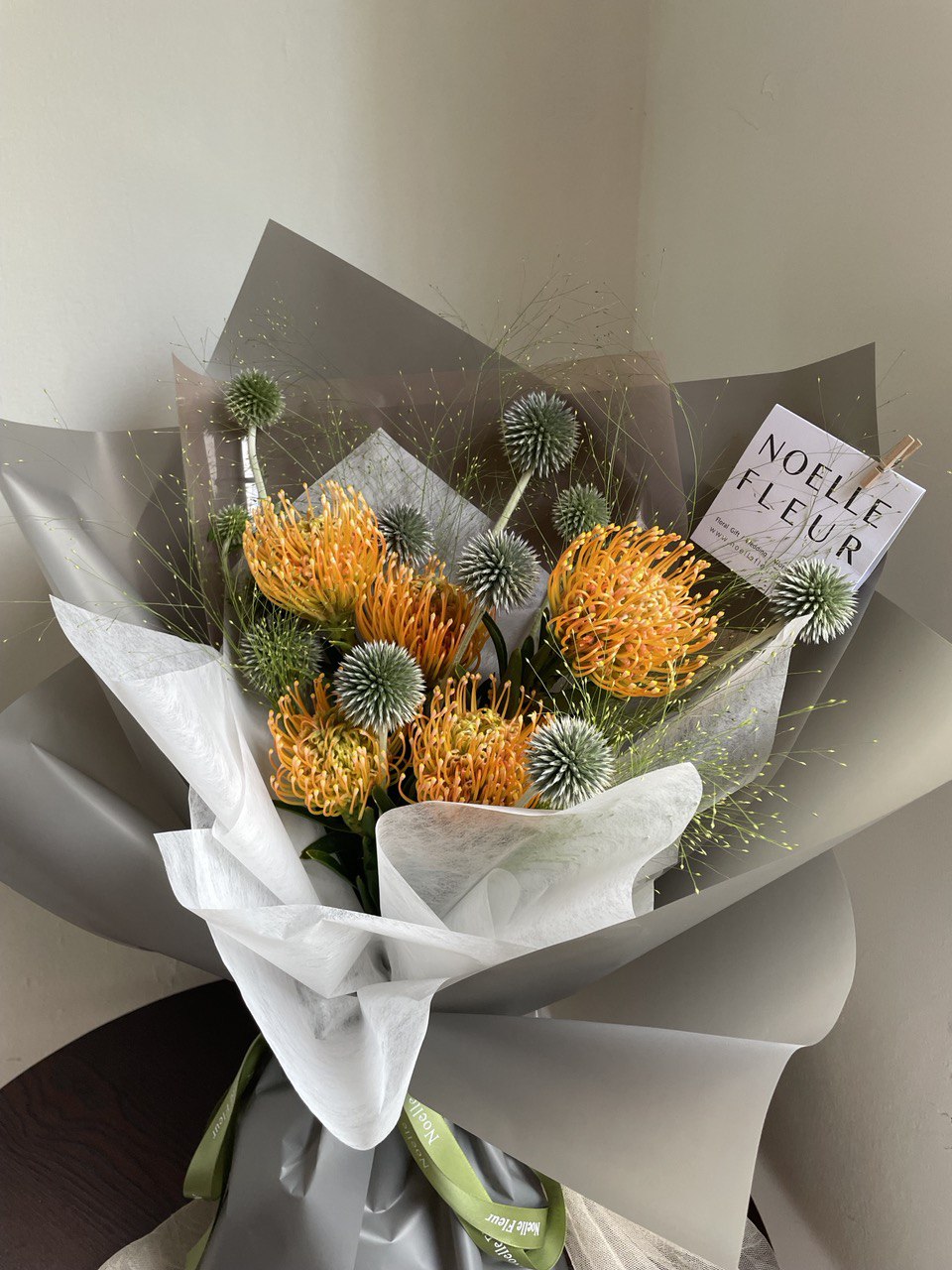 "Prickly Blossom" Fresh Flower Bouquet