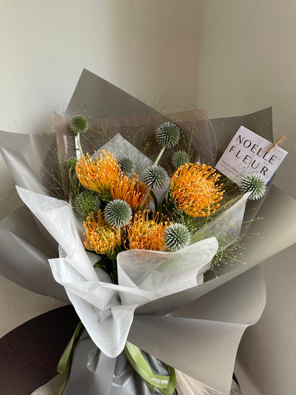"Prickly Blossom" Fresh Flower Bouquet