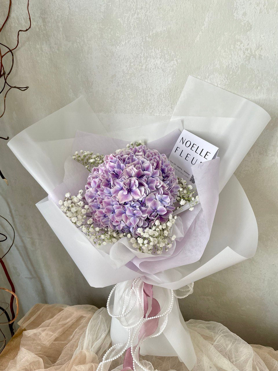 "Secret Garden" Hydrangea Bouquet