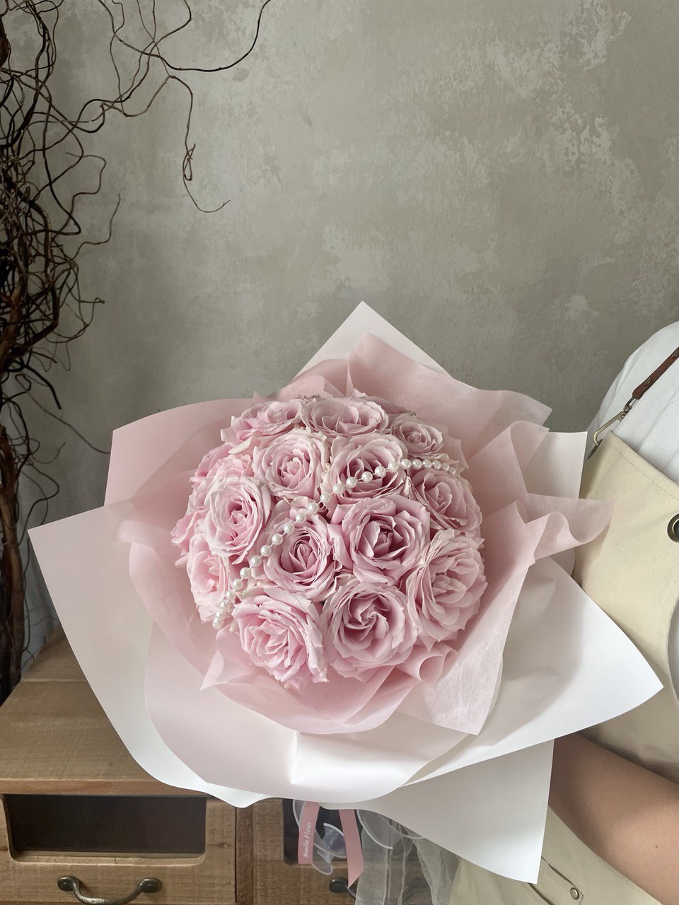 "Pink Serenade" Rose Bouquet