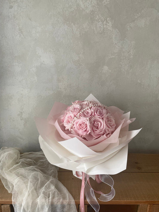 "Pink Serenade" Rose Bouquet