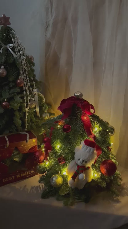 "Starlight - Teddy" Mini Christmas Tree (Fresh Fir)