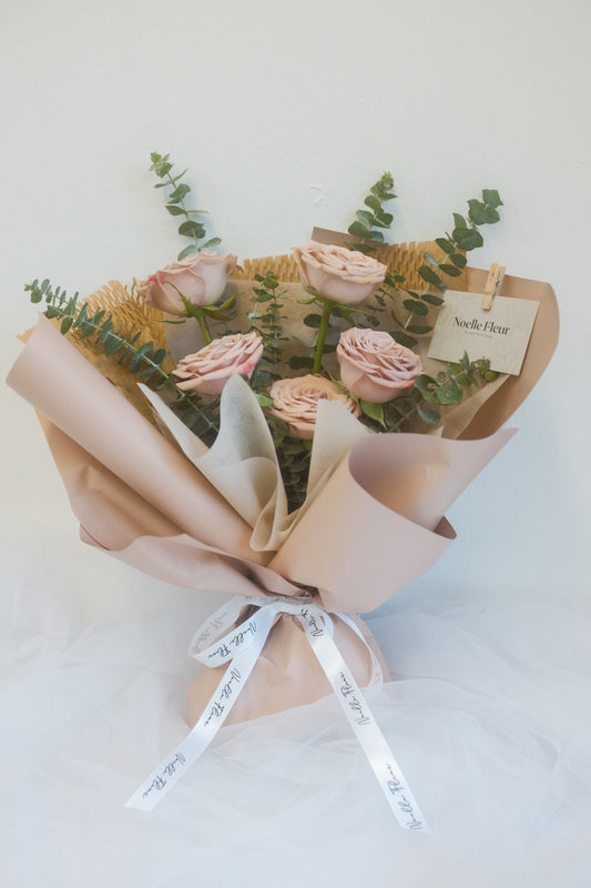 "Cappuccino Love" Rose Bouquet