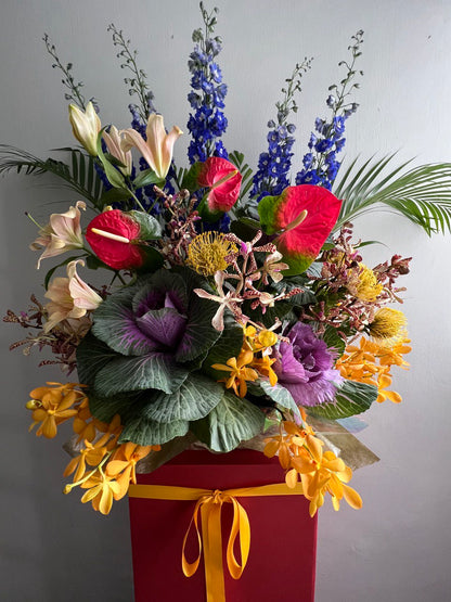 Tropical Treasure Grand Opening Flower Stand