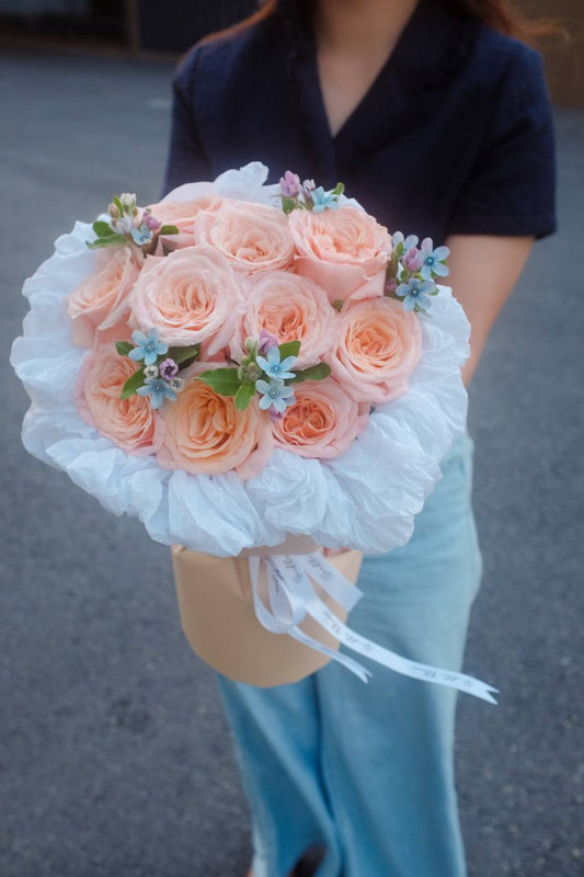 "Shimmer Celebration" Shimmer Rose Bouquet